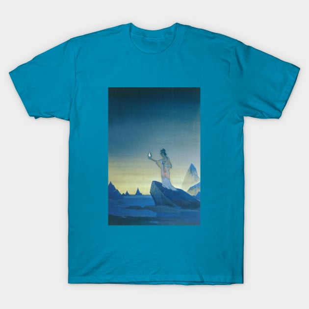 Agni Yoga by Nicholas Roerich T-Shirt by Star Scrunch